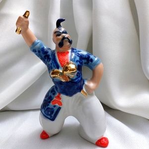 Vintage Porcelain Figures Statuesque Made in USSR 1970s Ukrainian Men